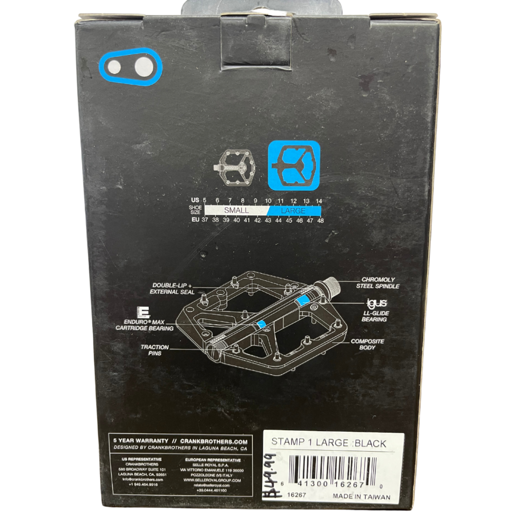 Crankbrothers Stamp 1 Mountain Bike Pedals