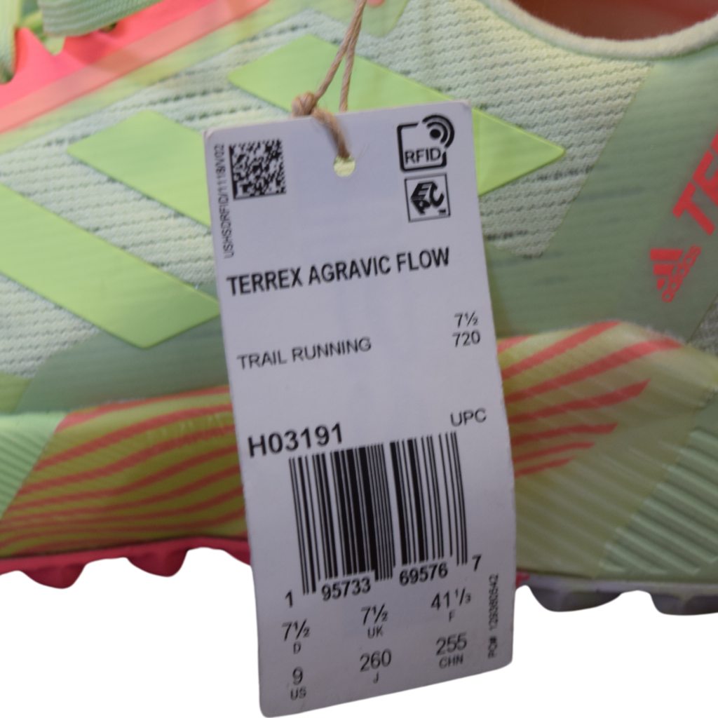Adidas Terrex Agravic Flow Trail Running Shoes - 9