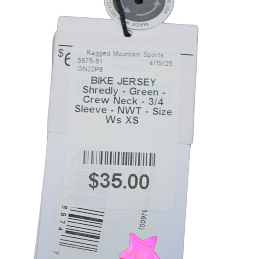 Shredly Crew Neck Mountain Bike Jersey