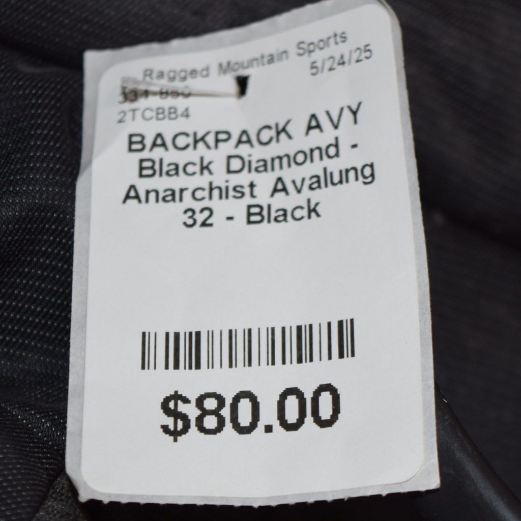 Black Diamond Anarchist Avalung 32 Avy Backpack