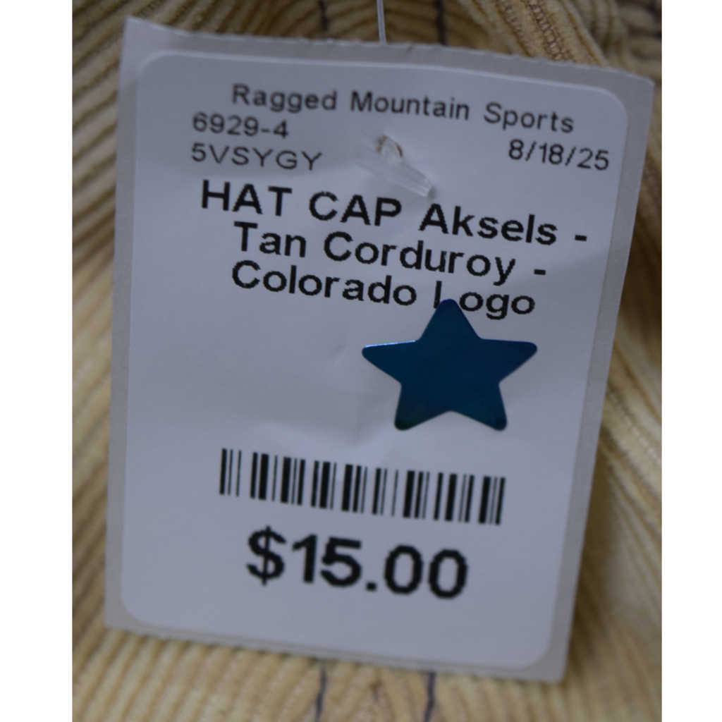 Aksels Corduroy Colorado Hat