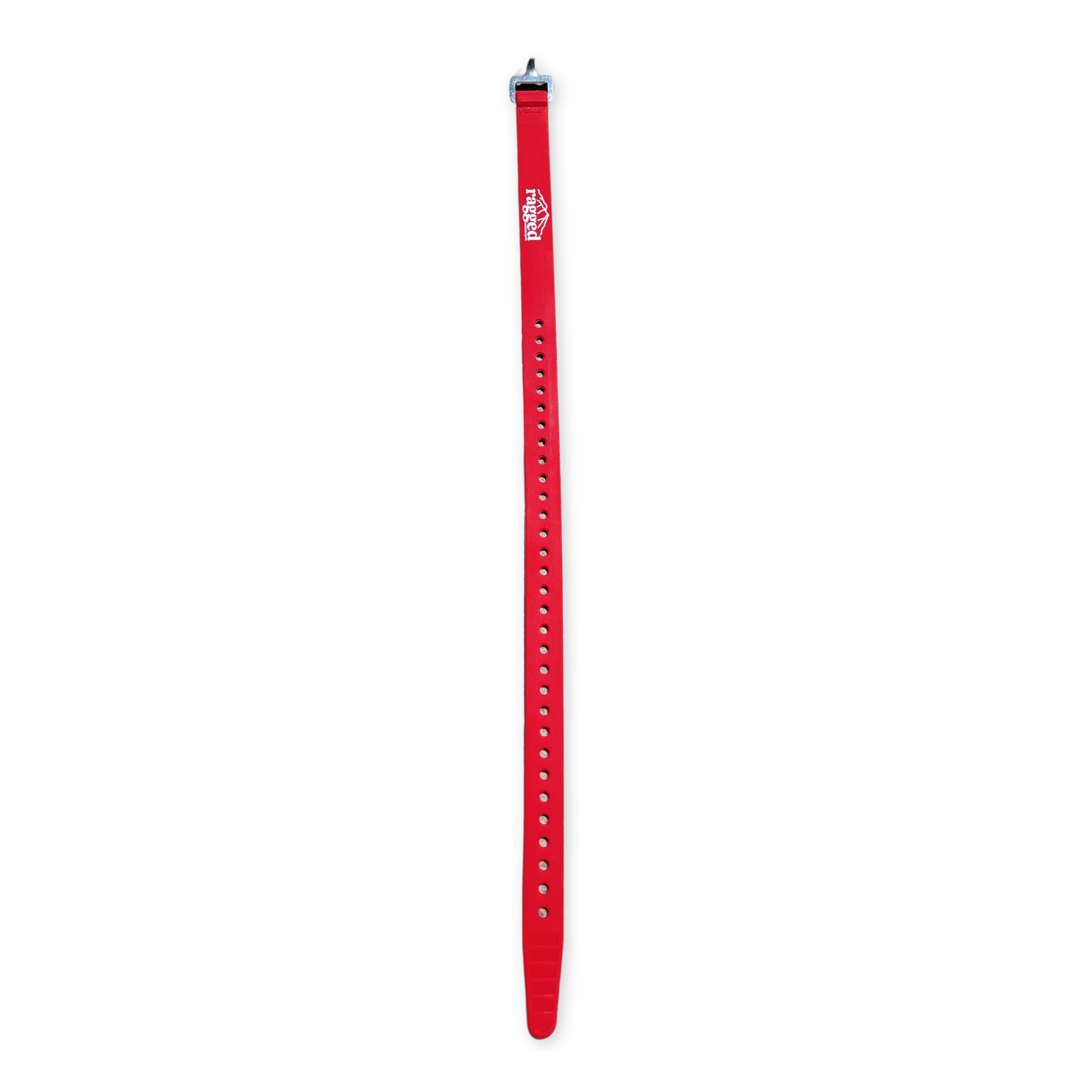 20 inch Ragged Voile Ski Strap Red