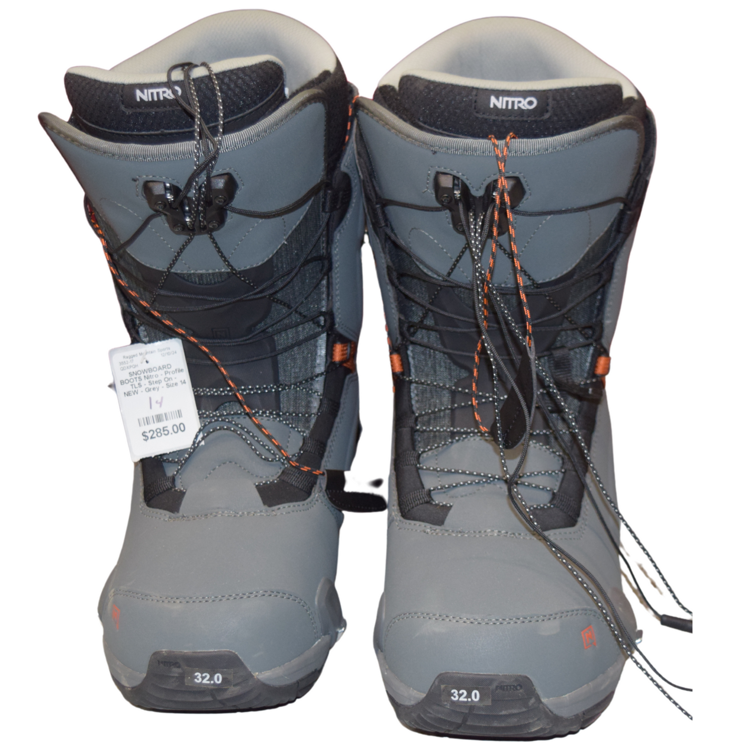 Nitro Profile TLS Step-On Snowboard Boots - 14