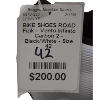 Fizik Vento Infinito Carbon 2 Road Bike Shoes - 8