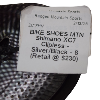 Shimano XC7 Mountain Bike Shoes - 8