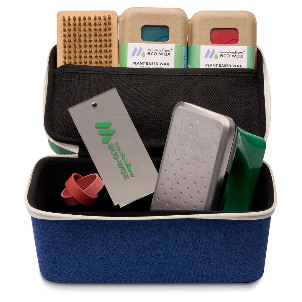 Mountain Flow Eco Wax Blue Square Wax Kit