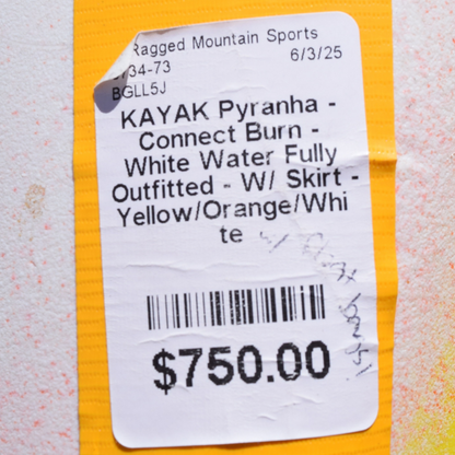 Pyranha Connect Burn Kayak