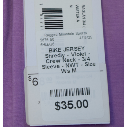 Shredly 3/4 Sleeve Bike Jersey