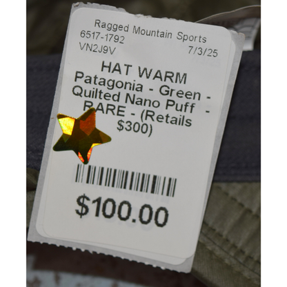Patagonia Quilted Nano Puff Hat