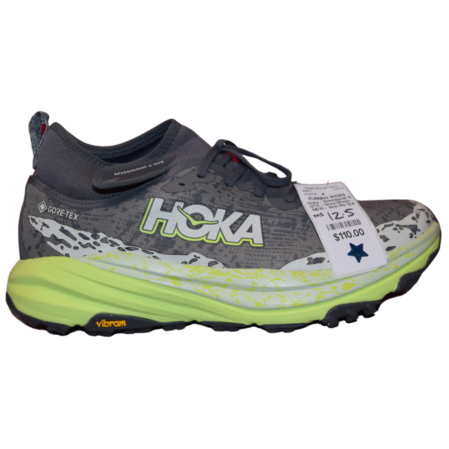 Hoka SpeedGoat 6 GoreTex Running Shoes - 12.5