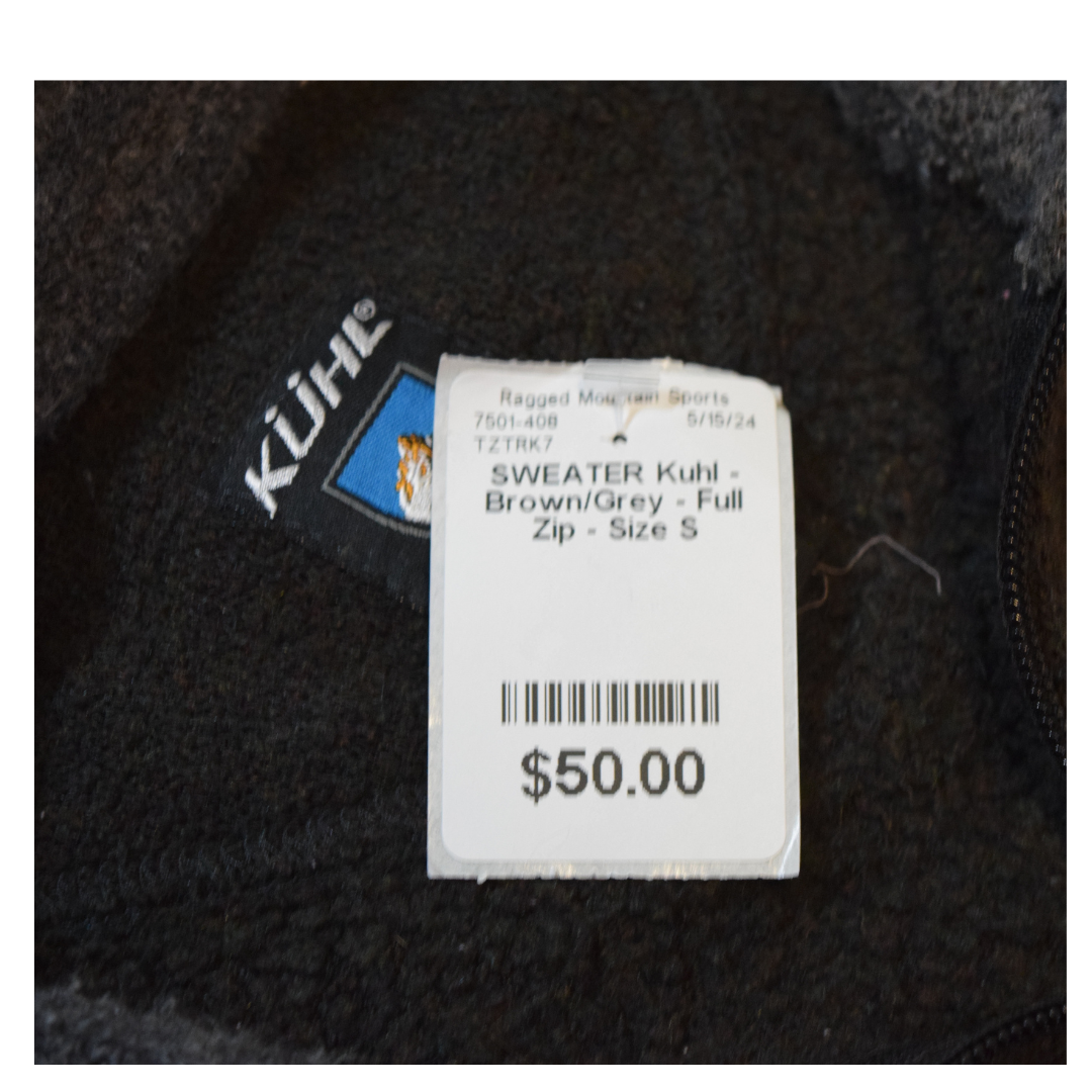 Kuhl Full Zip Fleece Sweater