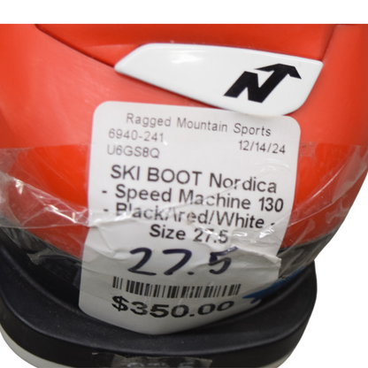 Nordica Speed Machine 130 Ski Boots - 27.5