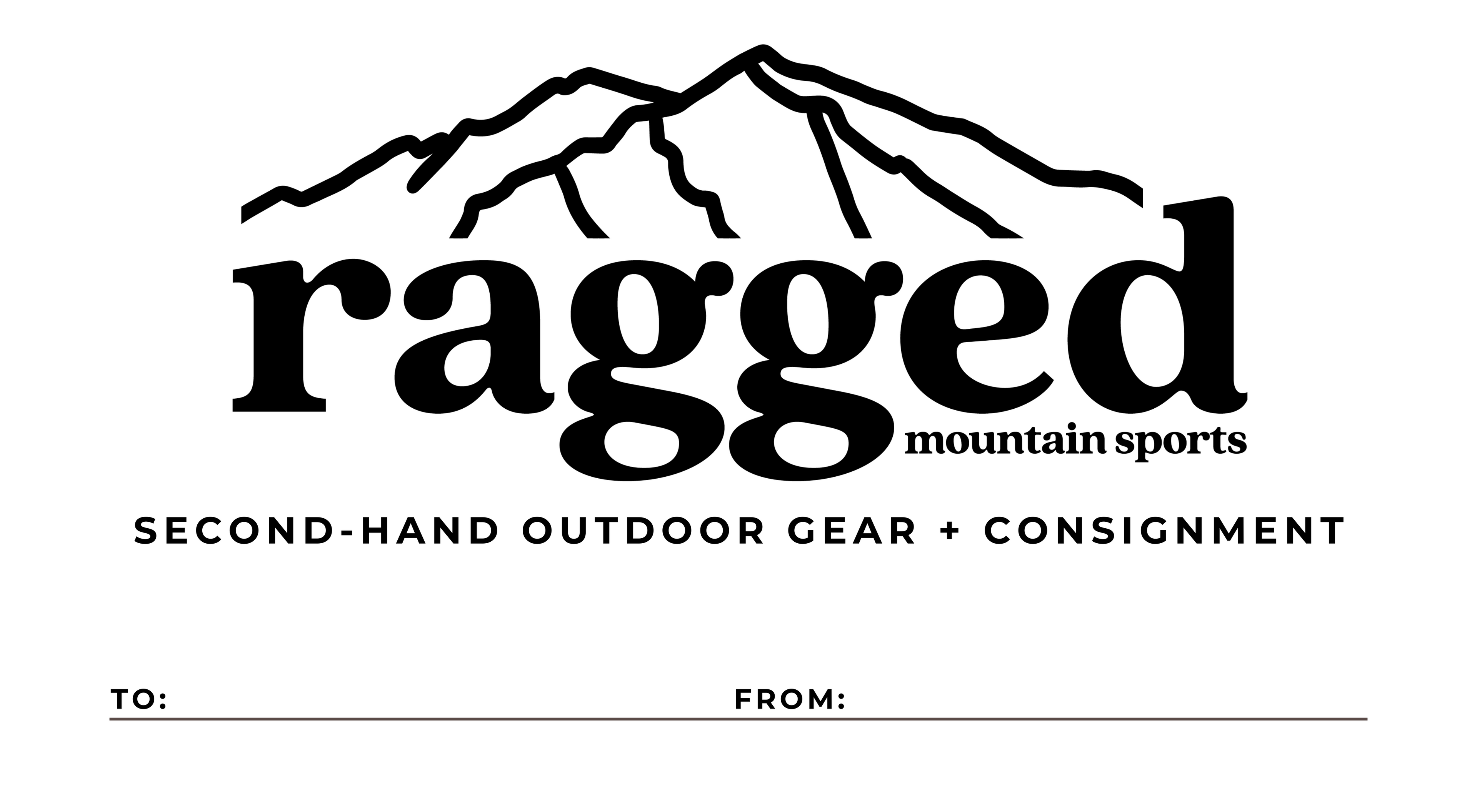 Ragged Mountain Sports Gift Card English