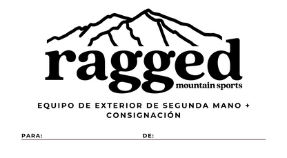 Ragged Mountain Sports Gift Card English